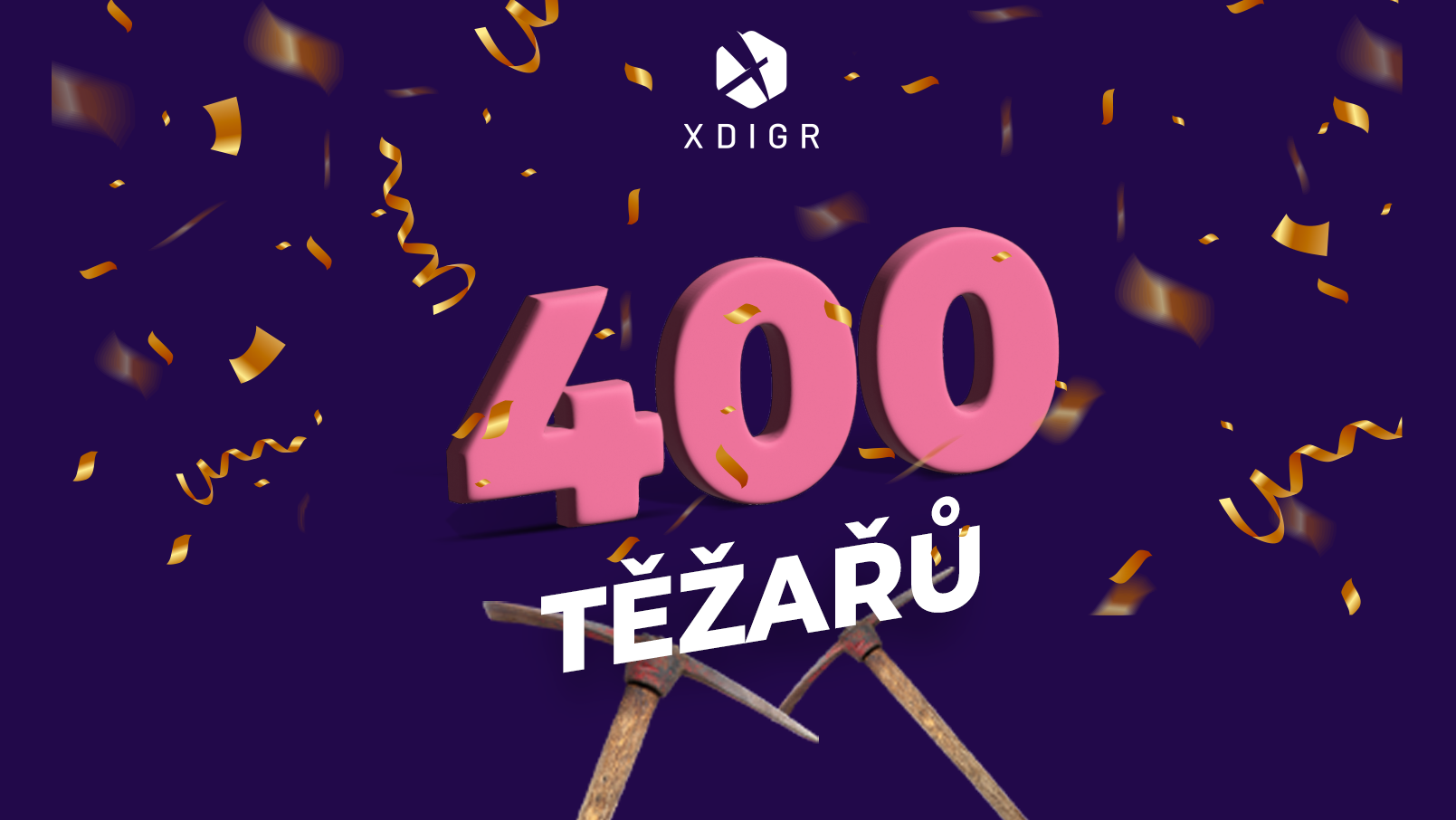 Čtyři sta! Už tolik uživatelů s námi po pěti týdnech od oficiálního spuštění těží burzu