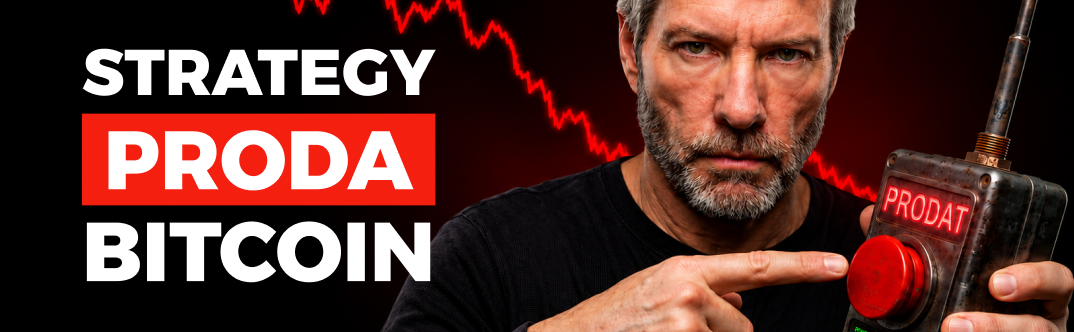 Strategy prodala 3 588 BTC. Bitcoin klesl na 62 000 USD, pokračuje spor s Binance