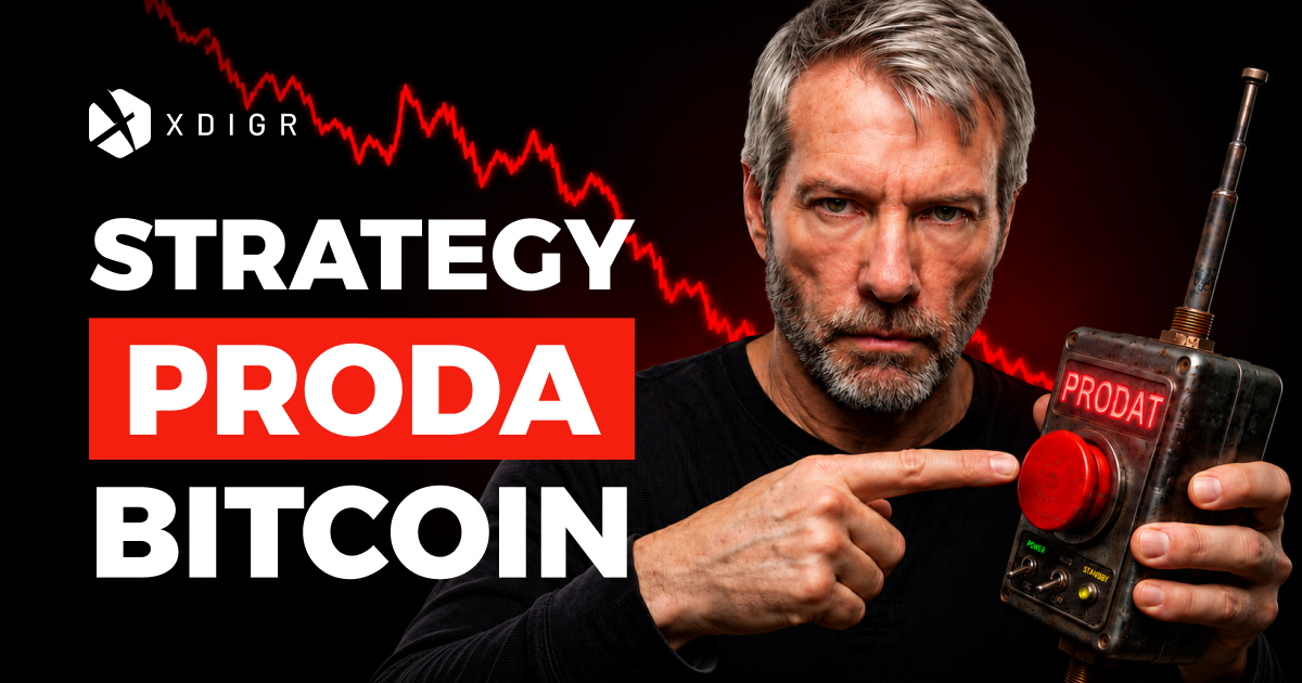 Strategy prodala 3 588 BTC. Bitcoin klesl na 62 000 USD, pokračuje spor s Binance