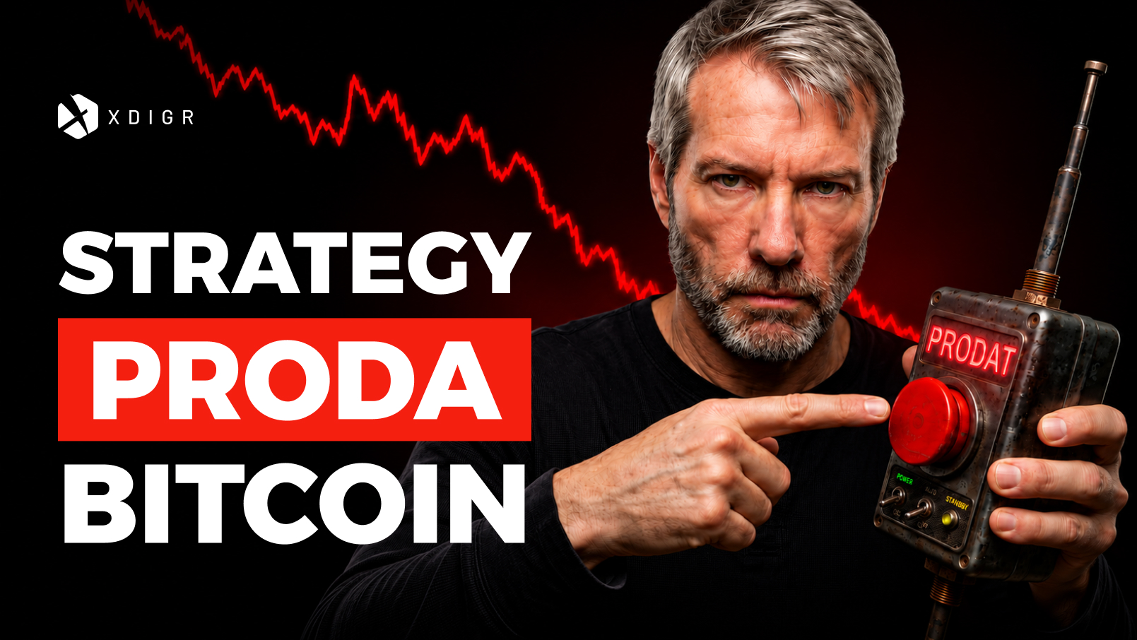 Strategy prodala 3 588 BTC. Bitcoin klesl na 62 000 USD, pokračuje spor s Binance